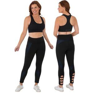 BCBG Max Azria Women's Allegra Yoga Fitness Athletic Leggings - Size Medium NWT